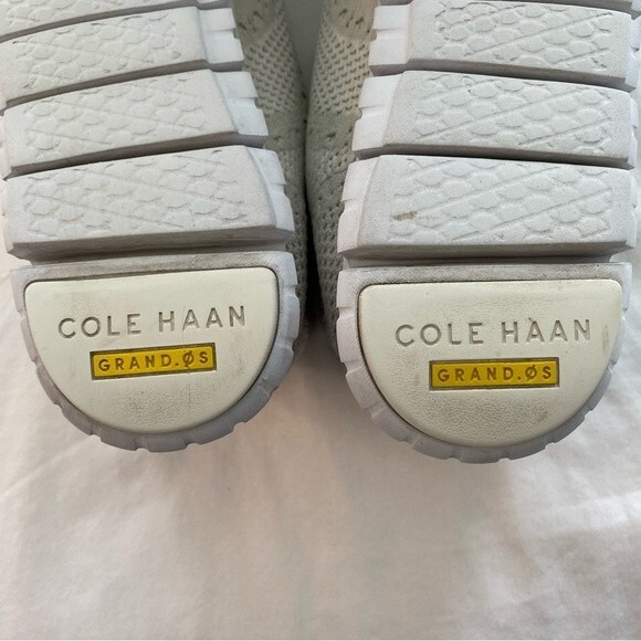 Cole Haan Zero Grand Stitchlite Wingtip Oxford Sneaker Comfort Ivory Pink SZ 9 - Picture 11 of 11